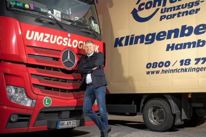 Klingenberg-Truck mit Alex von Drahten