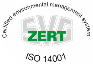 Zertifikat DIN EN ISO 14001