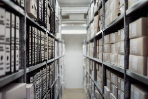 Archivregale für Aktenlagerung